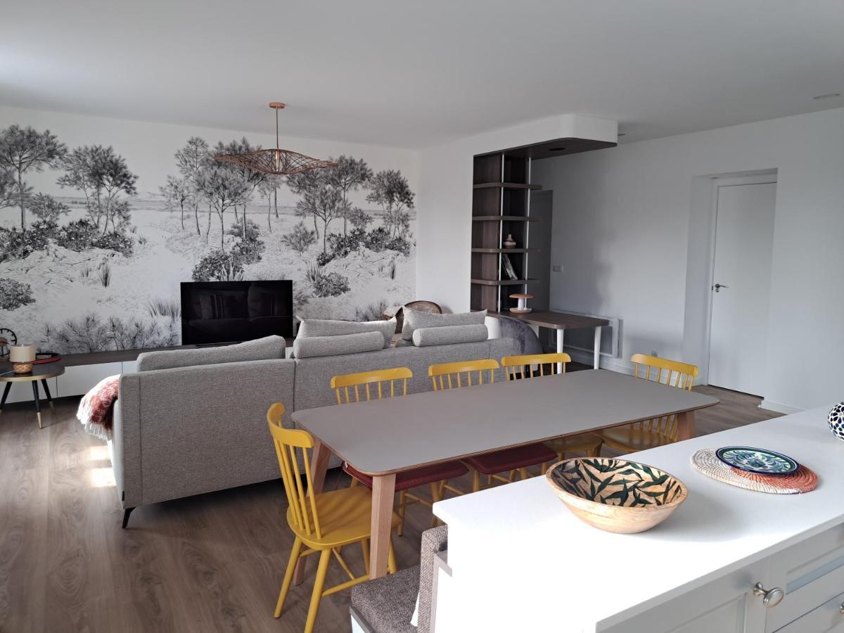 Superbe Appartement T3 Au Centre Plage .Parking Hendaye Εξωτερικό φωτογραφία