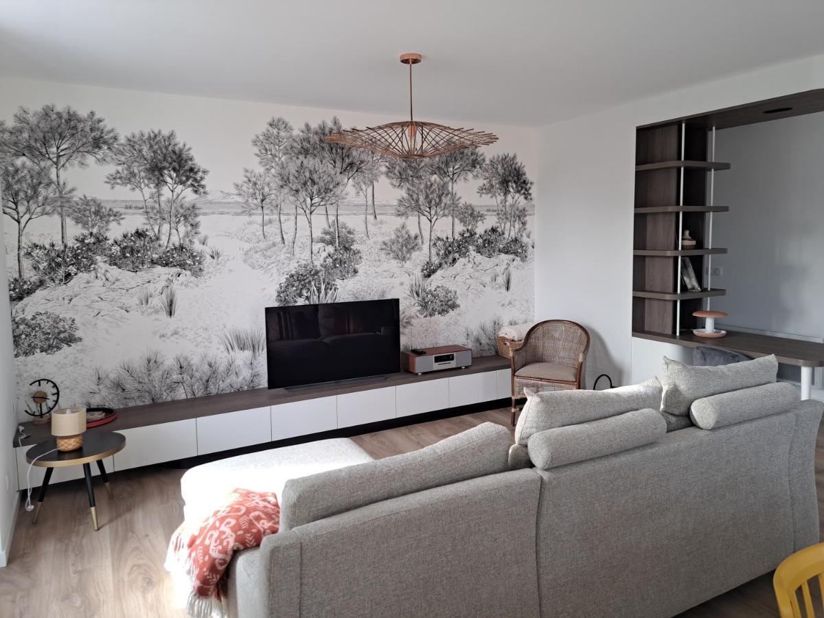 Superbe Appartement T3 Au Centre Plage .Parking Hendaye Εξωτερικό φωτογραφία