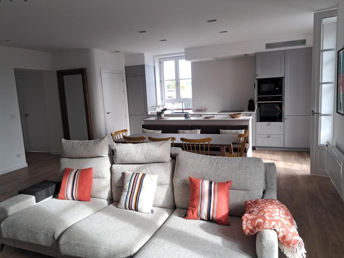 Superbe Appartement T3 Au Centre Plage .Parking Hendaye Εξωτερικό φωτογραφία